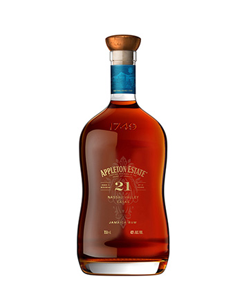 Appleton Estate 21 Year Old Nassau Valley Casks is one of the best spirits for 2023. 